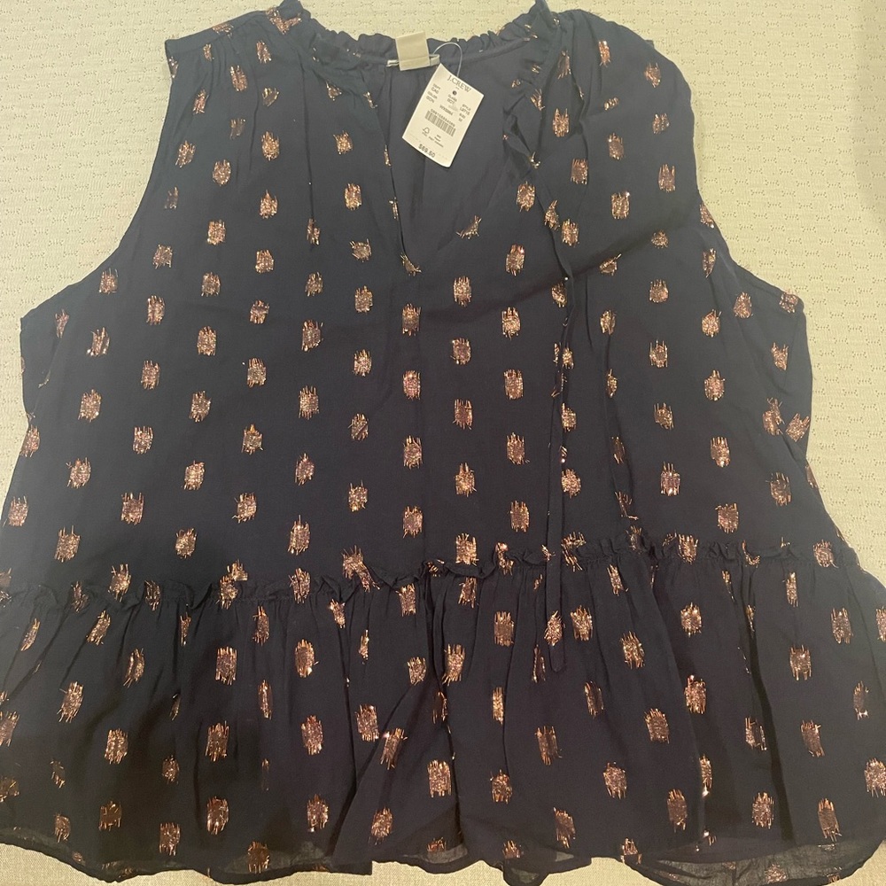 JCrew matching tank (skirt for sale in my closet also)